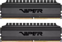 Оперативная память PATRIOT MEMORY Patriot DDR4 8Gb (2x4Gb) 3200MHz pc-25600 Viper Blackout (PVB48G320C6K)