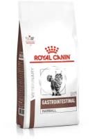 ROYAL CANIN VD GASTRO INTESTINAL HAIRBALL CONTROL сухой корм диета для кошек при нарушении пищеварения и для профилактики образования волосяных комочков 400 г х 1шт