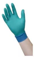 Перчатки Неопрен-нитрил удлиненные 30 см Ansell Microflex 93-360, цвет: зелено-голубой, размер M (7.5-8), 10 шт.(5 пар) химостойкие, лабораторные