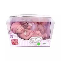 Пупс Junfa toys с аксессуарами, 88P-1 розовый