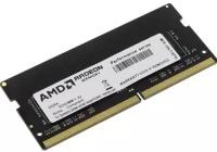 Оперативная память Amd SO-DIMM DDR4 4Gb 3200MHz pc-25600 R9 Gamers Series Black Gaming Memory CL16 1.2V (R944G3206S1S-U)