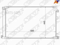 SAT ST-LXN1-394-A0 Радиатор кондиционера Lexus NX200 14-21 / NX200t 14-17 / NX300 17-21 / NX300h 14-21