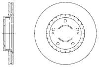 Диск тормозной передний, elantra md, SANGSIN BRAKE SD1071 (1 шт.)