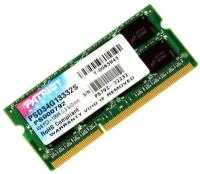 Память SO-DIMM DDR3 Patriot 4Gb 1333MHz (PSD34G13332S)