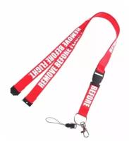 Тканевый ланъярд Remove Before Flight