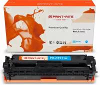 Картридж лазерный Print-Rite TFH993CPU1J PR-CF211A CF211A blue ((1800стр.) для HP LJ Pro 200/M251/M276) (PR-CF211A)