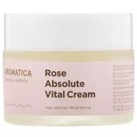 Aromatica Rose Absolute Vital Cream Увлажняющий питательный крем для лица с экстрактом розы