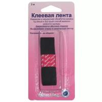 Hemline Косая бейка 790.B, черный 2 см х 3 м