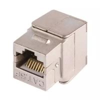 Модуль Keystone NIKOMAX категория 5е, RJ45/8P8C, металлик NMC-KJSD2-ET-MT