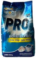 LION PRO Стиральный порошок для всех типов стиральных машин отбеливающий Premium White 1000гр
