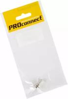 PROCONNECT 05-4003-6-7 Разъем антенный на кабель, штекер F для кабеля RG-6, (1шт.) (пакет) PROconnect PROconnect 05400367