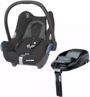 Maxi-Cosi CabrioFix с базой isofix FamilyFix (Essential Black)