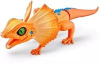 Робот ZURU ROBO ALIVE интерактивная игрушка ползущая оранжевая ящерица в ассортименте на батарейках со световыми эффектами, 7149