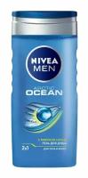 Гель-шампунь для душа Nivea Men Arctic oceanдревесно-пряный, 250 мл, 280 г