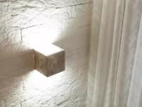 Настенный светодиодный светильник CUBE WALL ANTIQUE WHITE