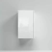 Шкаф для ванной AM.PM Func M8FCH0402WG 40см, белый глянец, универсальная, с полками, нажимное открывание push-to-open, покрытие эмаль, гарантия 3 года