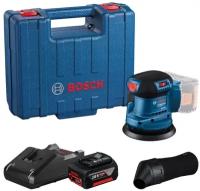 Эксцентриковая шлифмашина Bosch GEX 185-LI D125мм аккум.жестк.кейс (06013A5021)