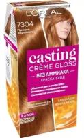 Крем-краска для волос L'oreal Paris Casting Creme Gloss тон 7304, Пряная карамель