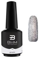 BHM Professional Гель-лак Gel Polish, 7 мл, 15 г, №074 Frozen silver