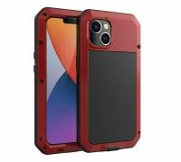 Чехол для iPhone 14 Plus, LunaTik Taktik Extreme ударопрочный цвет Satin Red