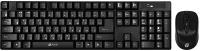 Клавиатура + мышь беспроводная Oklick 210M, Wireless/USB, Черный 612841