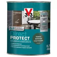 Эмаль Direct Protect V33 темно-зеленая, 0.75л