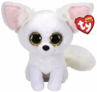 Игрушка мягкая TY Beanie Boo's- Белая лисица Fennec 15см, 36225