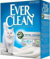 Наполнитель для кошачьего туалета Ever Clean Total Cover с микрогранулами двойного действия 6л