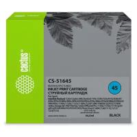 Картридж Cactus CS-51645 №45 черный, для HP DJ 710c/720c/722c/815c/820cXi/850c/870cXi/880c