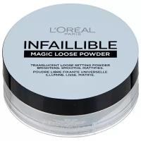 L'Oreal Paris Infaillible пудра рассыпчатая Magic Loose Powder матирующая универсальная