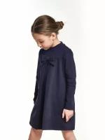 Платье для девочек Mini Maxi, модель 0883, цвет синий (110)