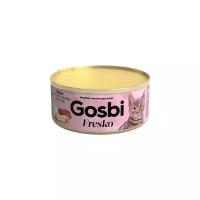 Корм для котят Gosbi с тунцом, с курицей 32шт. х 70 г