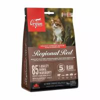 Сухой беззерновой корм для кошек, ORIJEN REGIONAL RED, 5,4 кг