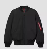 Куртка-бомбер PRIMALOFT MA-1/BLACK/_2XL