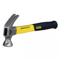 Молоток с загнутым гвоздодером STANLEY Graphite curved claw 1-51-505