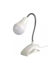 Лампа на прищепке "Свет" белый 13LED 1,5W провод USB 4x9x31,5 см