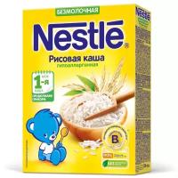 Детская каша рисовая безмолочная Nestle гипоаллергенная с 4 месяцев