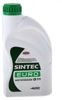 Антифриз Sintec EURO G11 зеленый 1 кг