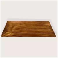 Доска / тарелка для суши 27х12 см из тикового дерева Индонезия VITtovar