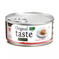 PETTRIC ORIGINAL TASTE ADULT CAT GRAIN FREE TUNA & SALMON беззерновые для взрослых кошек с тунцом и лососем в соусе (70 гр х 24 шт)