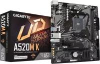 Материнская плата Gigabyte A520M K (AM4, mATX)