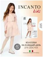 Колготки Incanto, 40 den, размер 128-134, белый