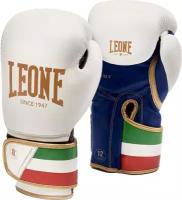 Боксерские перчатки Leone Guanti Boxe Italy 47 GN039 White (14 унций)