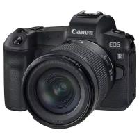 Фотоаппарат Canon EOS R Kit RF 24-105mm f/4-7.1 IS STM, черный