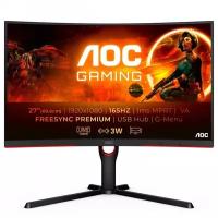 Монитор AOC 27" Gaming C27G3U VA 1920x1080 165Hz FreeSync Premium 250cd/m2 16:9