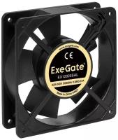 Вентилятор 220В AC ExeGate EX12025SAL (120x120x25 мм, Sleeve bearing (подшипник скольжения, алюминиевый корпус, подводящий провод 30 см, 2100RPM, 31dBA, RTL) EX289015RUS