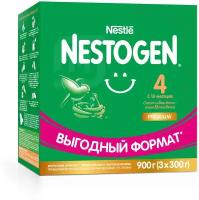 Смесь Nestogen (Nestlé) 4 с пребиотиками и лактобактериями, с 18 месяцев, 900 г