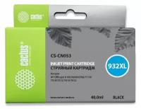 Картридж струйный Cactus CS-CN053 №932XL черный (40мл) для HP DJ 6600