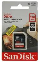 SD карта Sandisk Ultra SDSDUNR-128G-GN3IN