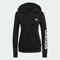 Толстовка Adidas Damen Kapuzenjacke Linear French Terry черный S